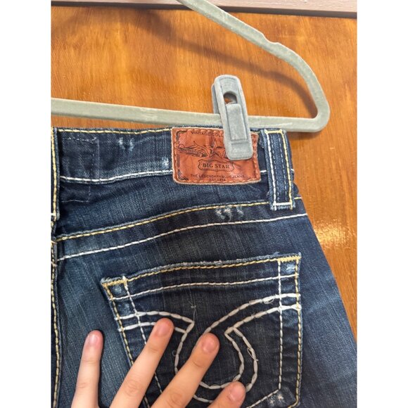 Big Star "Nico" Dark Wash Straight Leg Womens Jeans Size 27L - Picture 4 of 6